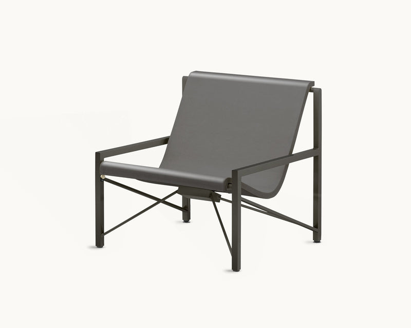 Evia Chair Charcoal + Gunmetal