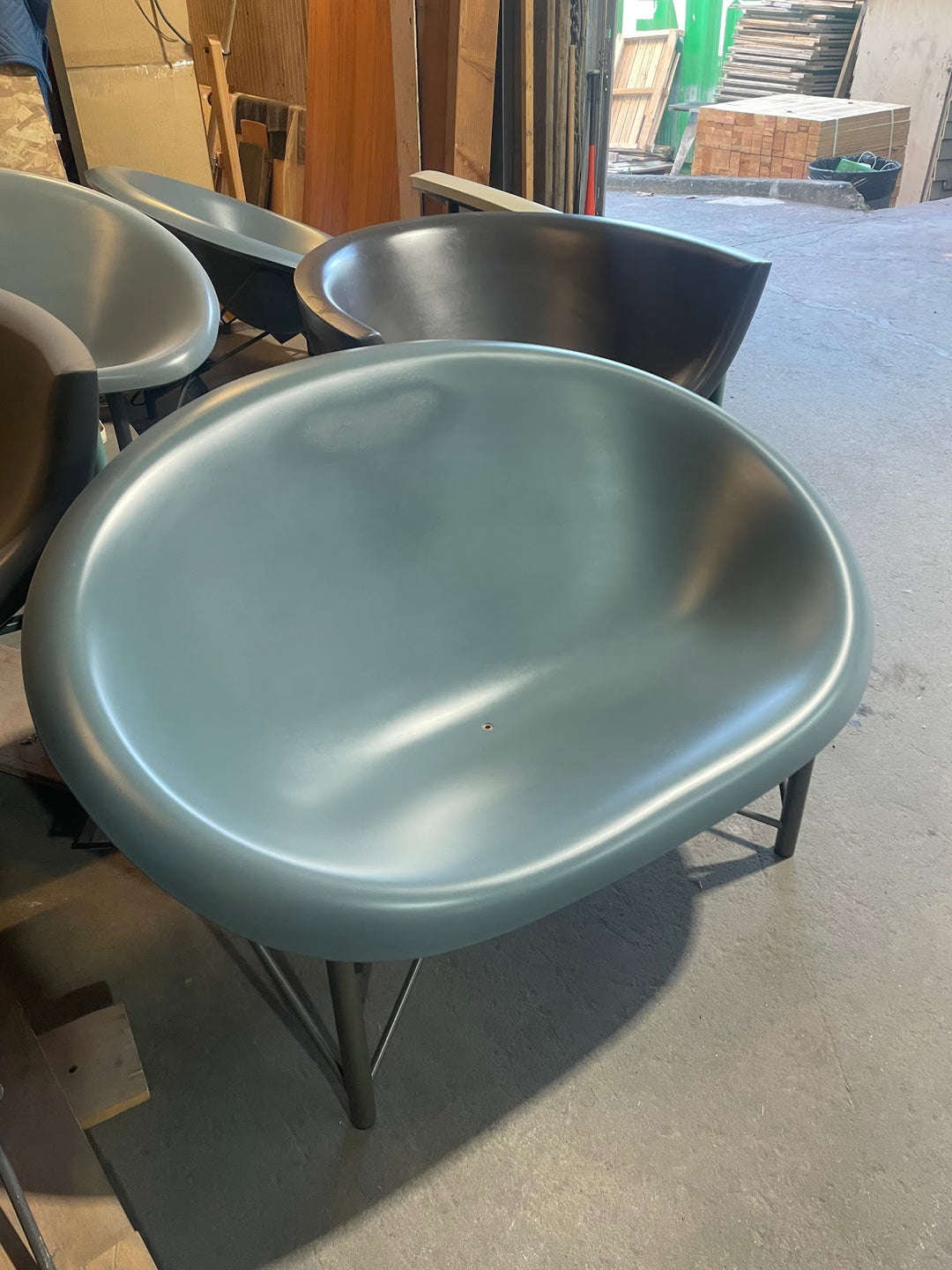 15 - Helios Chair - Ocean x Dark Bronze [OUTLET]