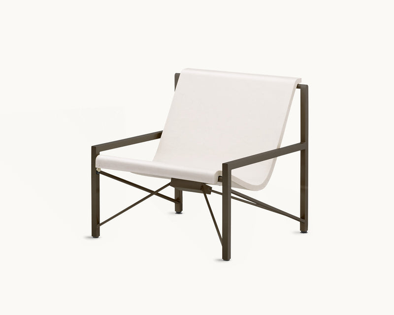 Evia Chair Arctic White + Gunmetal