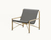 Evia Chair Charcoal + Brass